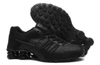 nike shox zoom current r4 new all noir